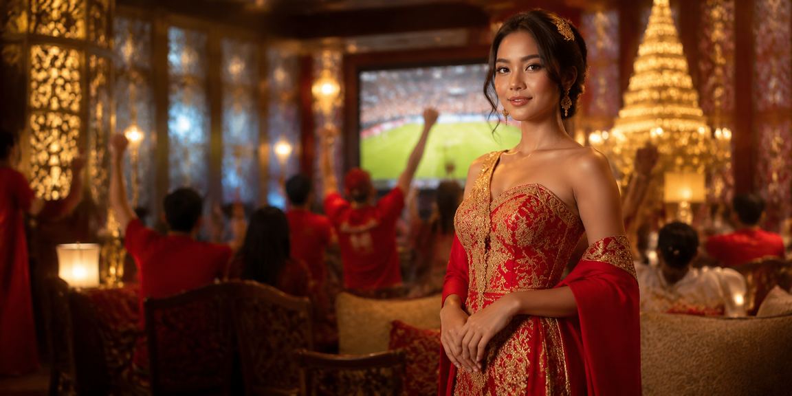 Acara festival hiburan kasino yang meriah di arena modern